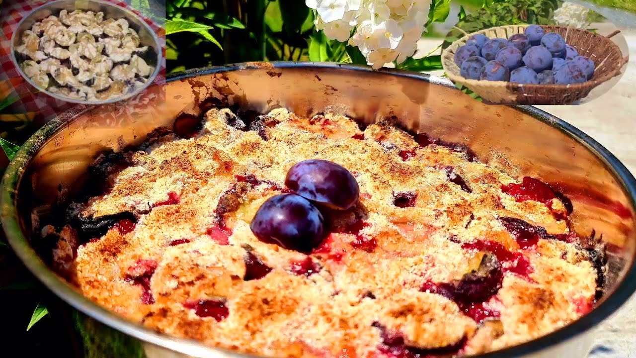 Sljivopita / Pita od sljiva stari recept sa malom izmjenom /Hrskava korica socna,ukusna i mirisna