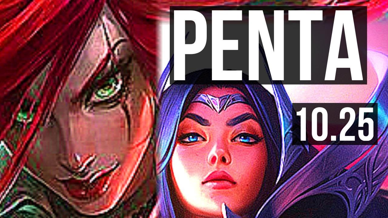 KATARINA vs IRELIA (MID) | Penta, Legendary, 400+ games | EUW Diamond | v10.25