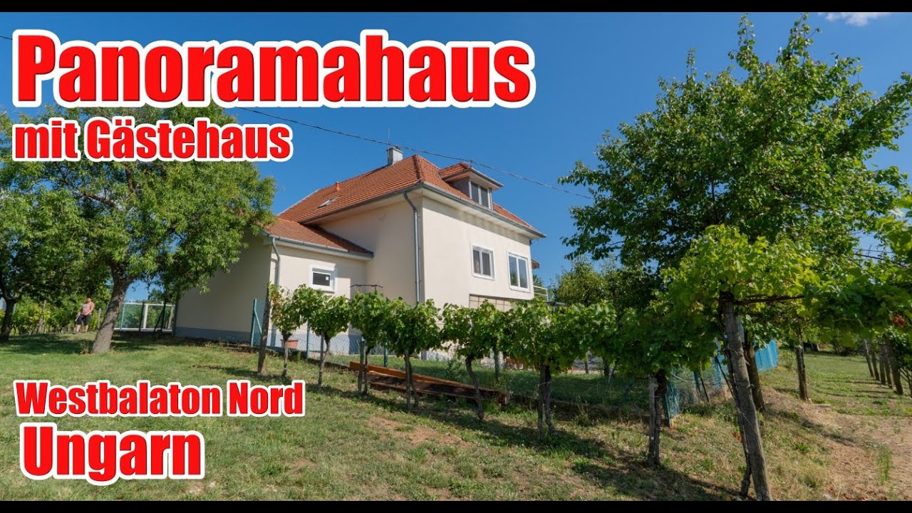 PANORAMAHAUS mit GÄSTEHAUS WESTBALATON UNGARN