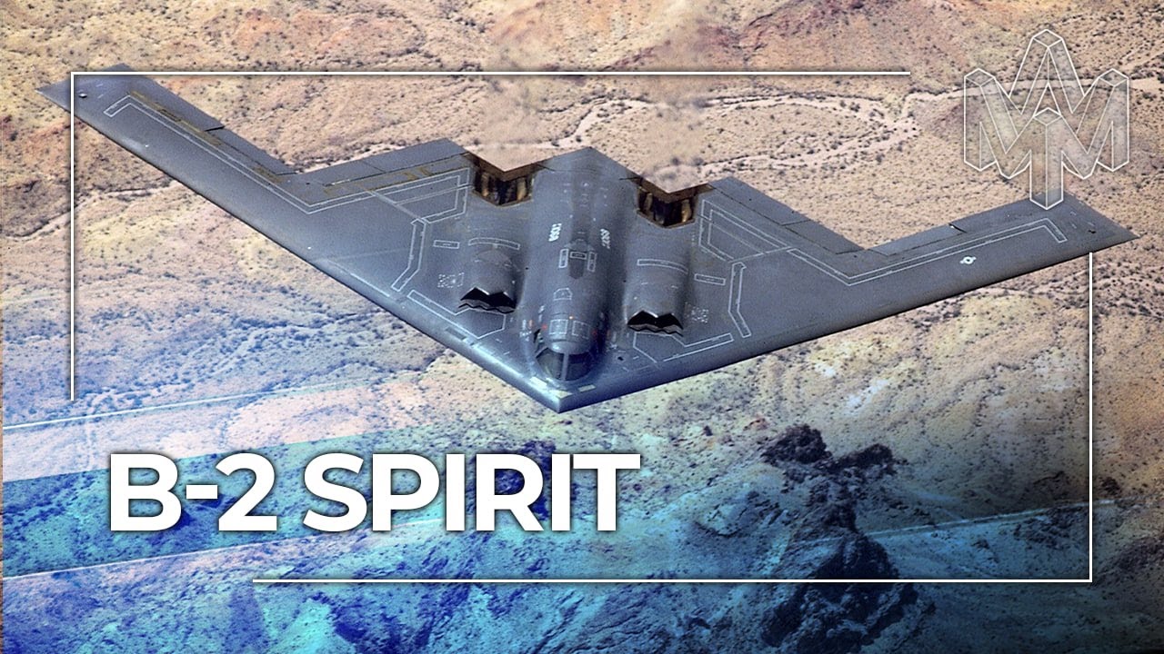 La joya de la Fuerza A&eacute;rea de los Estados Unidos: el bombardero invisible B-2 Spirit