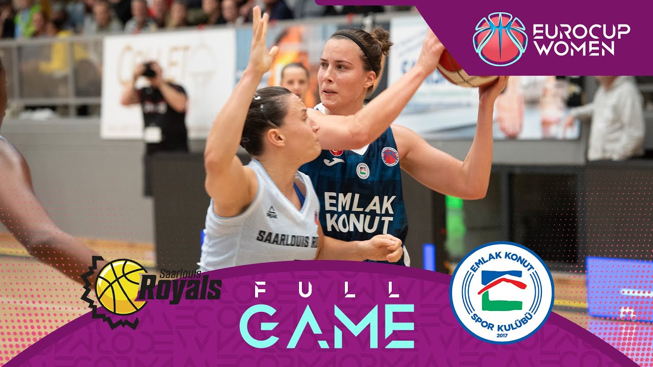 Regular Season | Saarlouis Royals v Emlak Konut SK | Full Basketball Game | EuroCup Women 2025-26