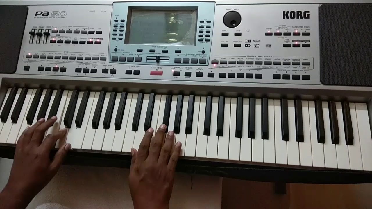 There shall be showers of blessings Instrumental Keyboard Chords