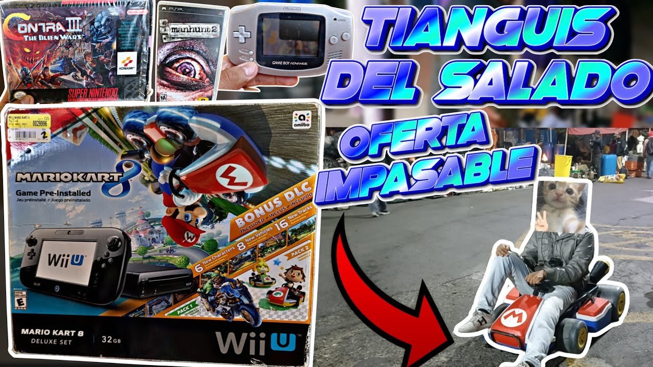 Super Oferta En El Tianguis Del Salado Nintendo Wii U Contra Snes Gamecube Chachareando Videojuegos