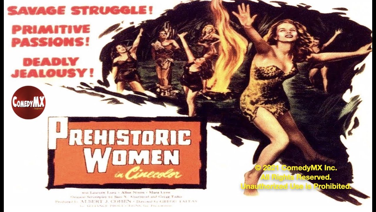 Prehistoric Women (1950) | Full Movie | Laurette Luez | Allan Nixon | Joan Shawlee