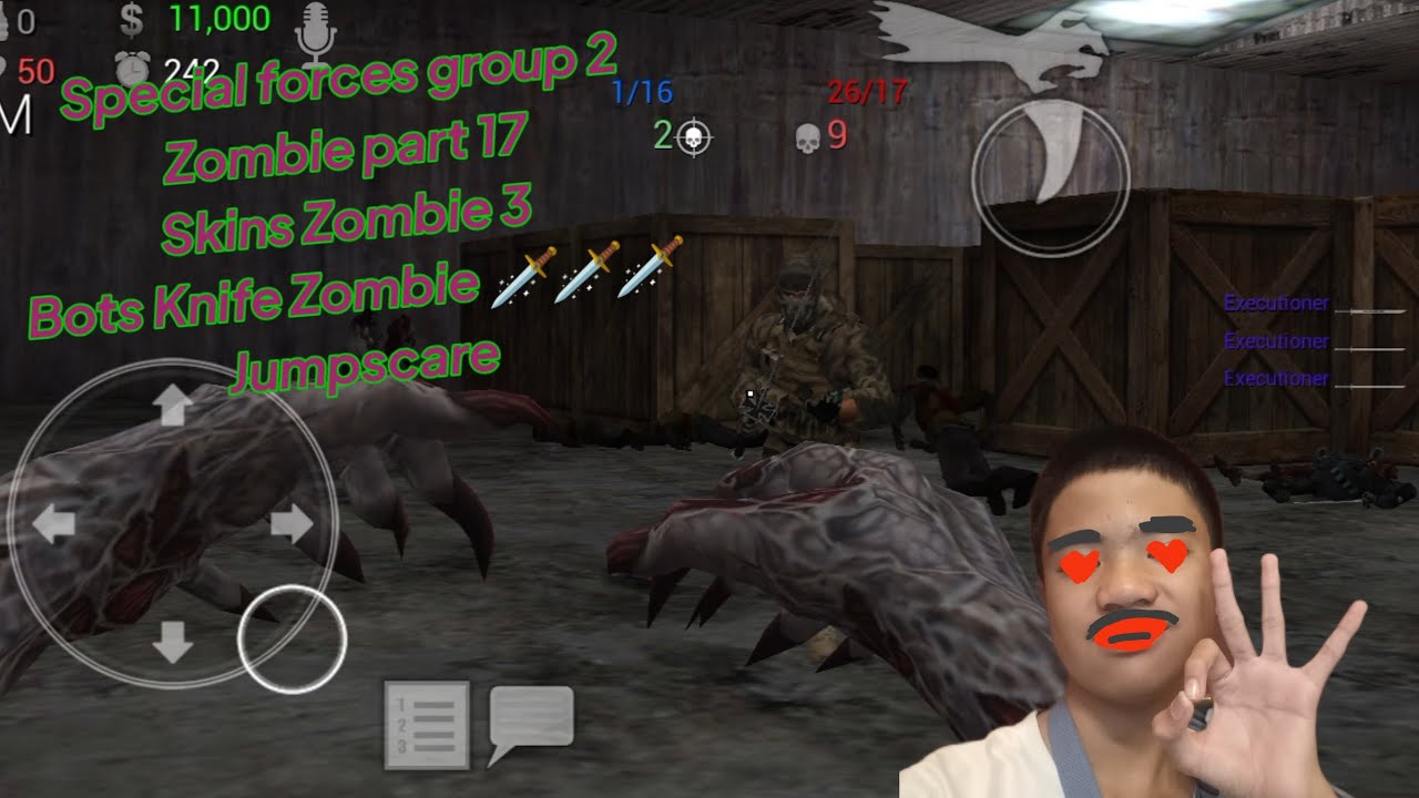 Special forces group 2 Zombie part 17 knife 🗡️🗡️🗡️