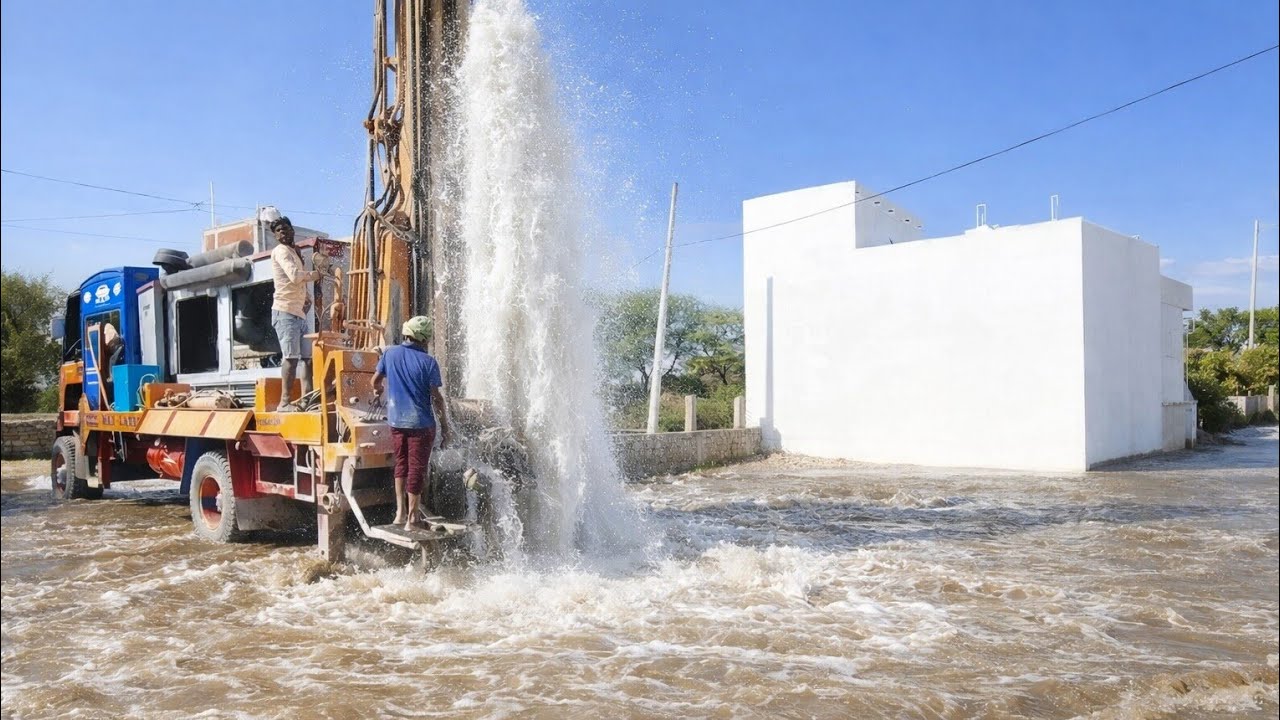 MAA Lakshmi borewell rewa|🥰 वाह भाई ये क्या हुआ 60फिर बोर करने के बाद आगे आप लोग खुद देख लो