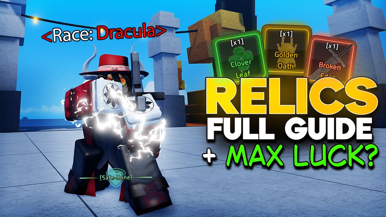 Rogue Piece | РЕЛИКТЫ, ДРАКУЛА И МАКСИМАЛЬНАЯ УДАЧА? (Витрина и руководство)! #roguepiece #roblox