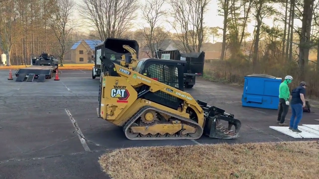 Suwanee, Ga  tree removal and thank you for korean church