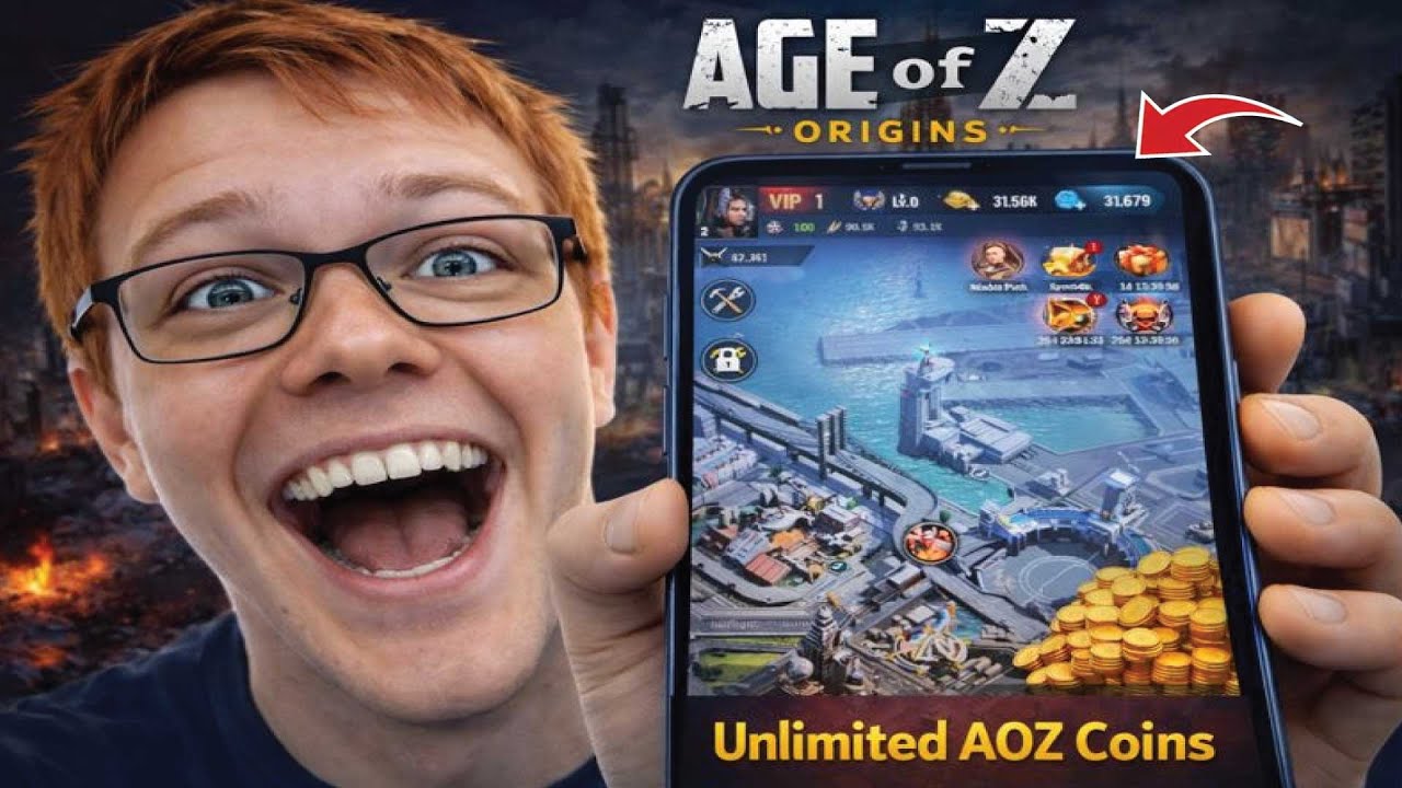 Age of Z Origins Unlimited AOZ Coins & Gold 2026 (NEW Method)