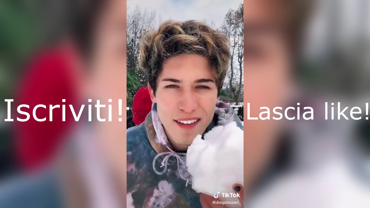 TIKTOK di DIEGO LAZZARI SOTTO la NEVE!-(con i Q4)