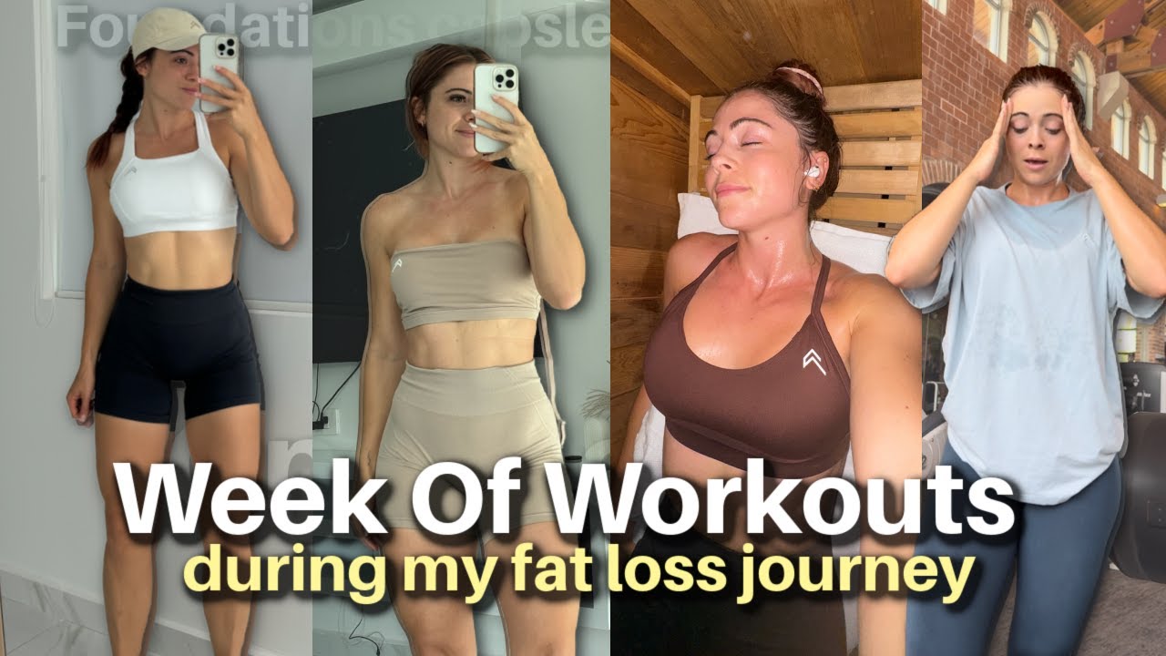 WEEK OF WORKOUTS *4 day split* (beginner friendly)
