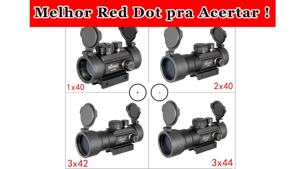 Melhor Red Dot pra Carabina!
