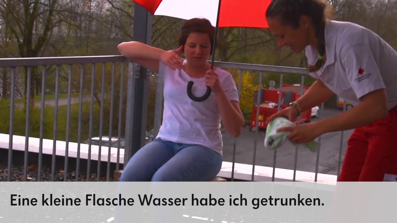 Erste-Hilfe-Tipp beim Sonnenstich