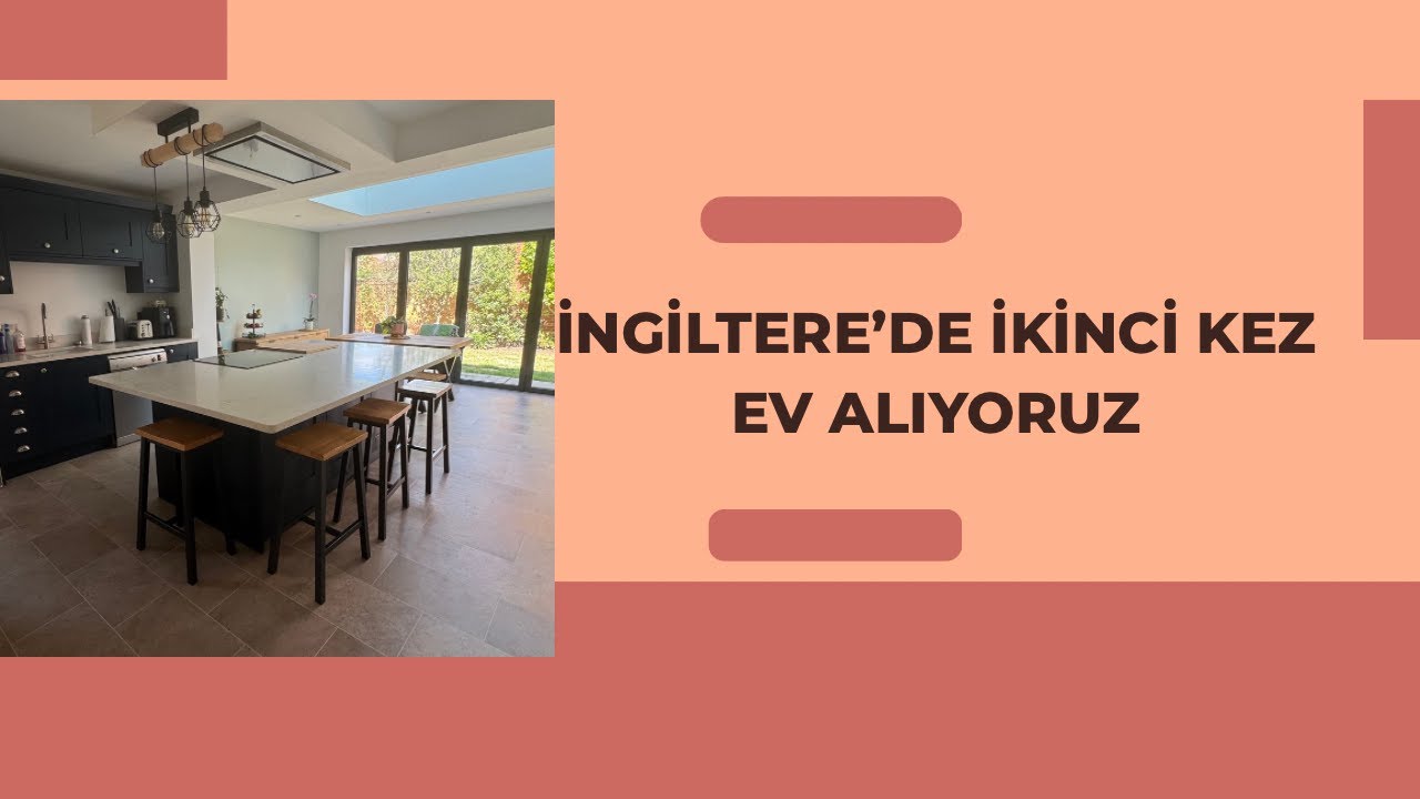 İNGİLTERE'DE BAHÇELİ EV ALIYORUZ, YILLARDIR MANİFESTLEDİĞİM MUTFAĞI BULDUM