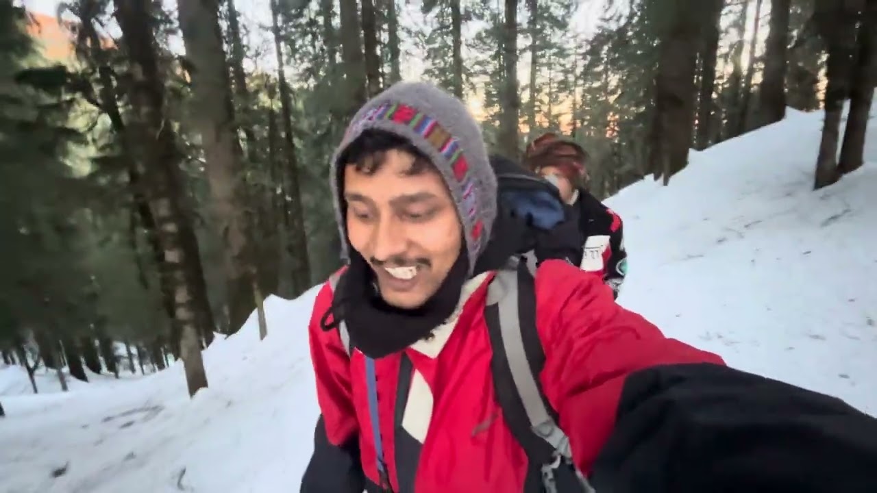Churdhar Snow Trek Part 2 | Mahadev Ki Nagri Mein Divine Experience ❄️🔱 closer to Mahadev 🕉️ 