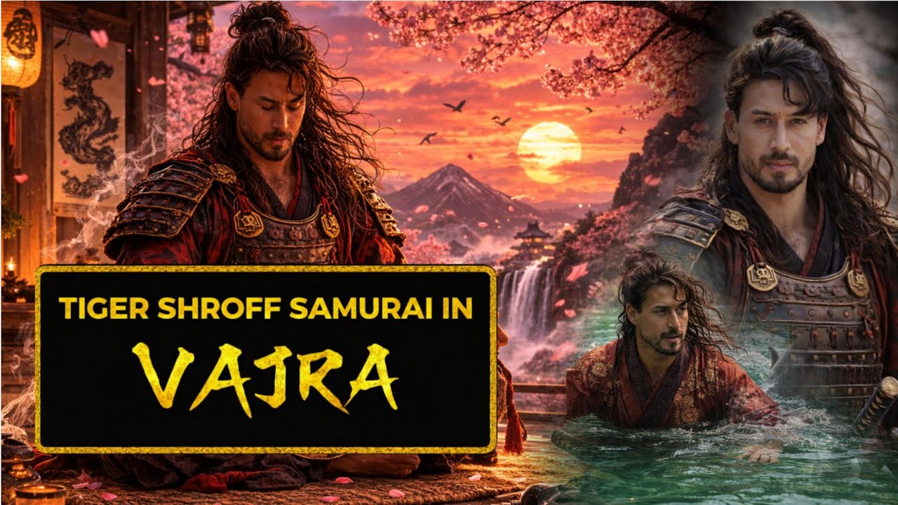 Tiger shroff Samurai In Vajra Movie | Tiger Shroff 3 Look in Vajra | Lag Ja Gale Tiger Shroff 