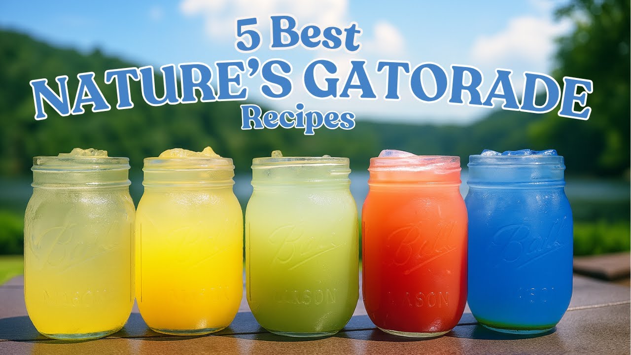 Replace Gatorade with These 5 Natural Electrolyte Drinks (for hydration)