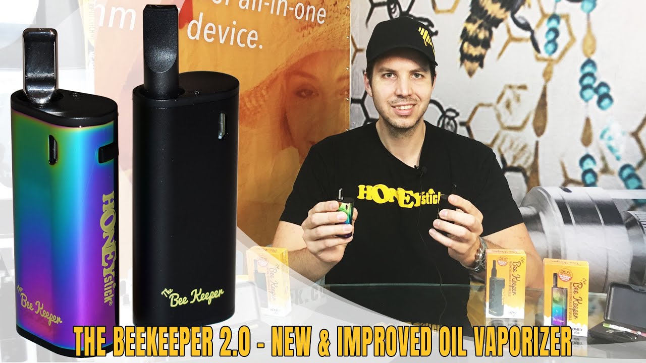 HoneyStick BeeKeeper 2.0 Oil Vaporizer | New & Improved | Best 510 Thread Vape Concealer