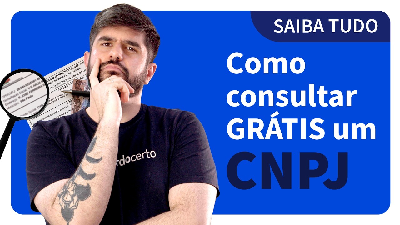 Como Consultar CNPJ Grátis? Saiba Como Puxar o CNPJ de uma Empresa na Receita Federal - Acordo Certo