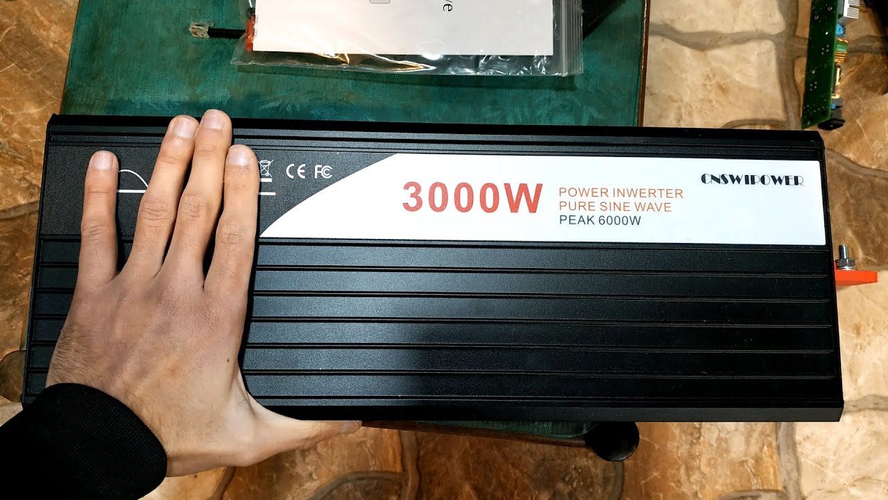 Мощный инвертор 3000 Ватт чистый синус от SWIPOWER