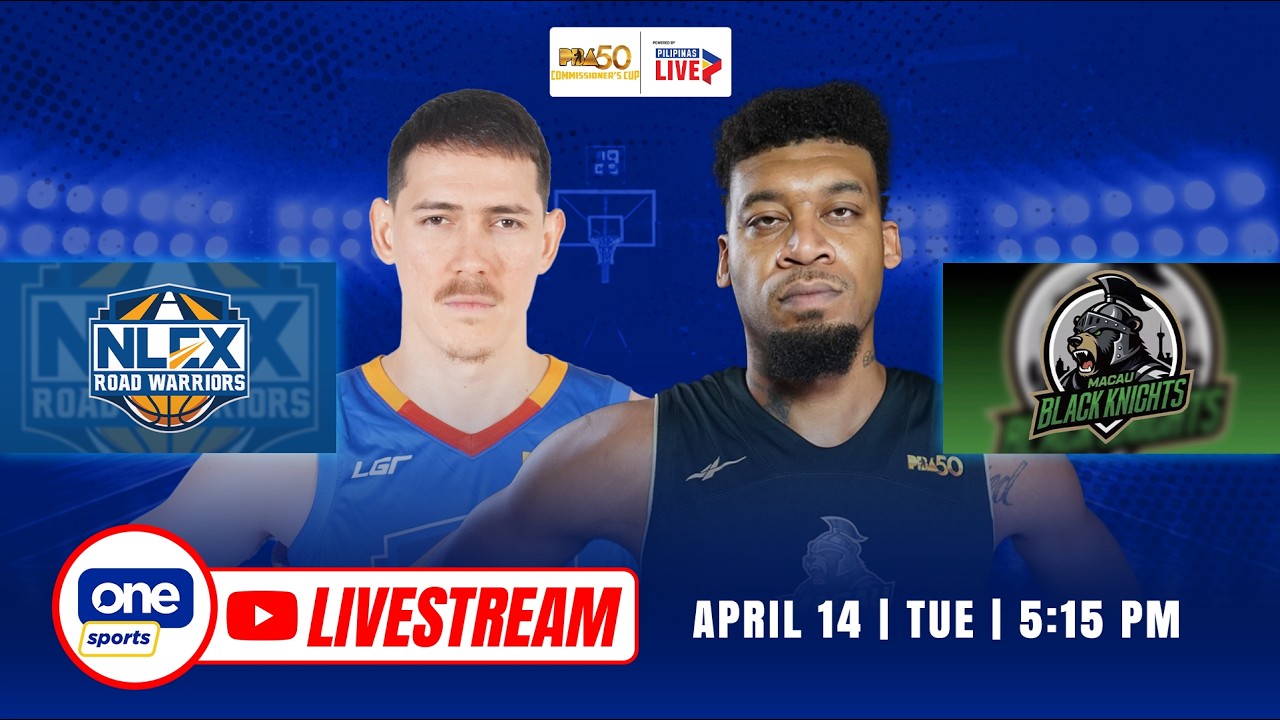 LIVE: NLEX vs MACAU | PBA SEASON 50 COMMISSIONER&rsquo;S CUP | APRIL 14, 2026