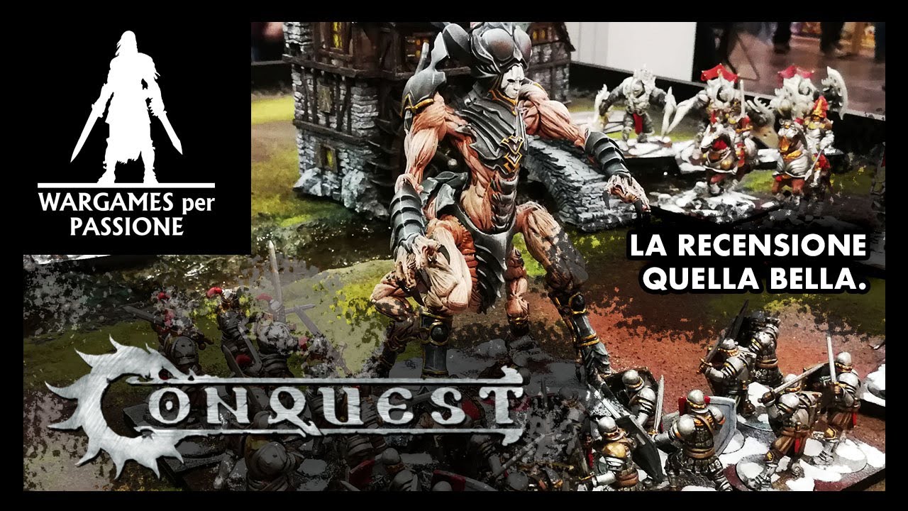 CONQUEST: IL GIOCO DELLA PARA BELLUM WARGAMES ! Recensione ITA