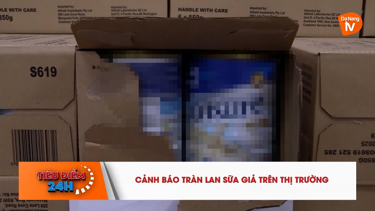 CẢNH B&Aacute;O TR&Agrave;N LAN SỮA GIẢ TR&Ecirc;N THỊ TRƯỜNG #truyenhinhdanang #danang #danangtv #news