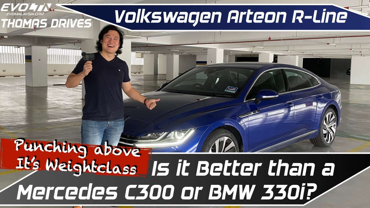 Can the Volkswagen Arteon R-Line Punch Above It's Weight Class? | Thomas Drives | EvoMalaysia.com