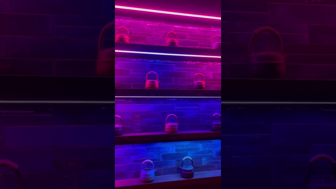 Futuristic Neon Restaurant in Perth, Australia