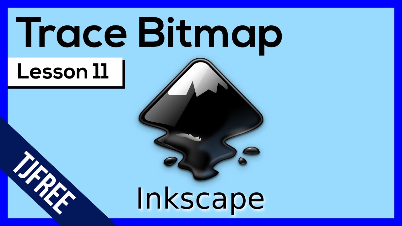 Урок 11 по Inkscape — Инструмент трассировки растрового изображения (конвертация растрового изобр...