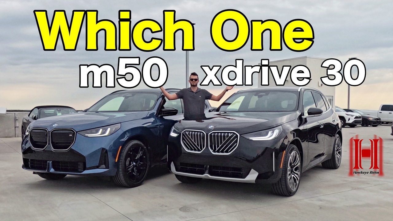 2025 BMW x3 m50 vs x3 xdrive30 / Which is Better? :Full Specs & Test Drive
