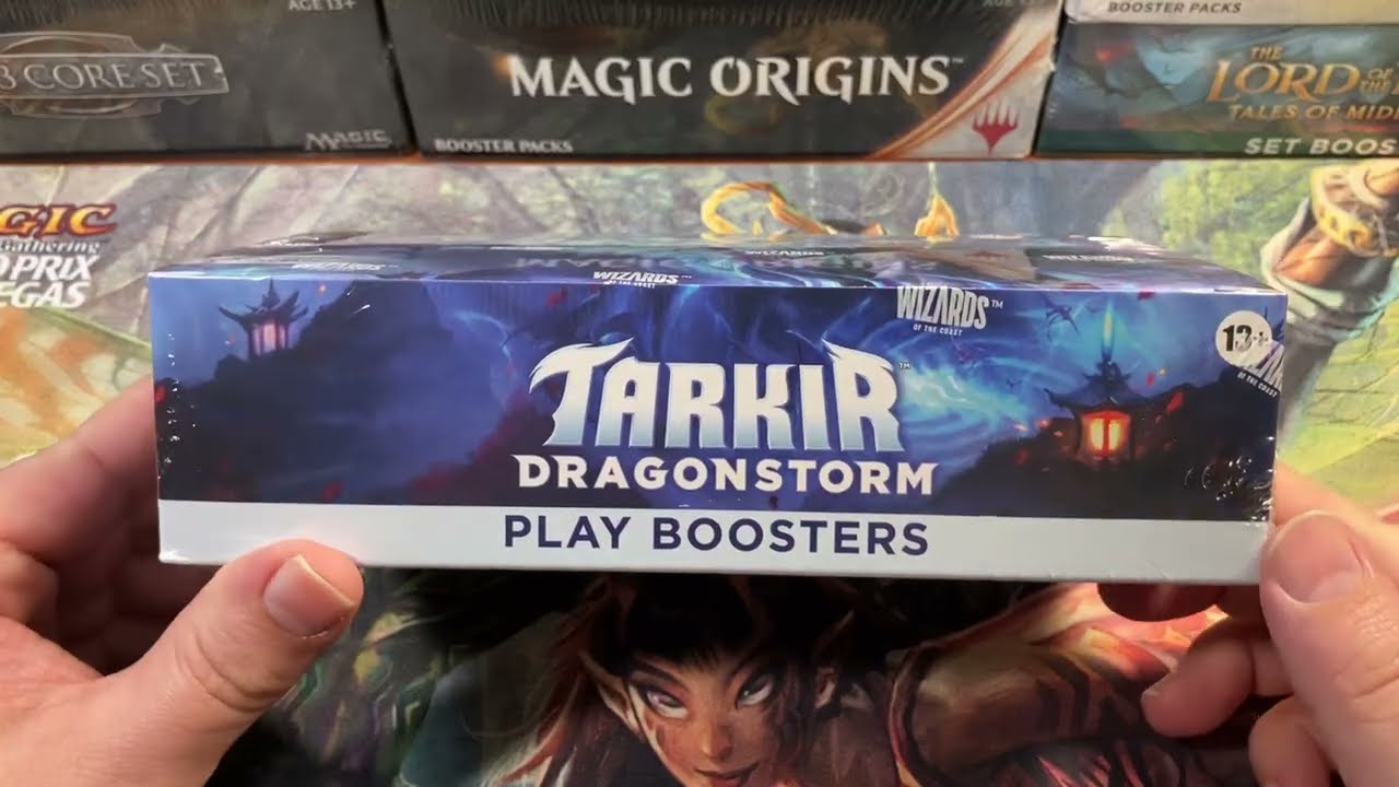 Tarkir Dragonstorm Play Booster Box Opening #1 Magic The Gathering MTG TDM Are They Any Good?