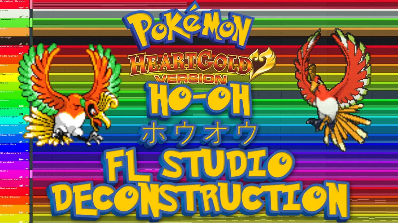 Pokémon HeartGold - HO-OH - FL Studio Deconstruction