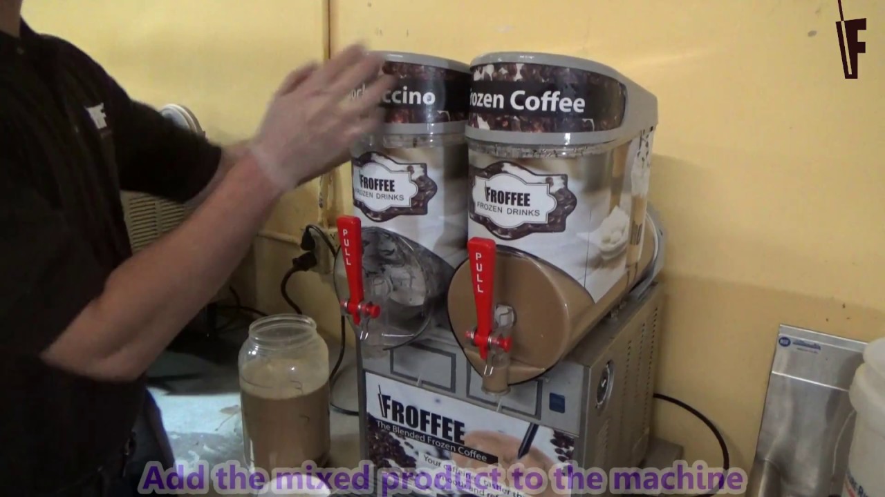 Mixing instruction for non-dairy versions