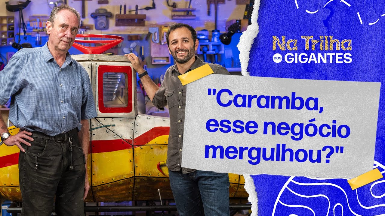MOSTRANDO o SUBMARINO para o AMYR KLINK! | Amyr Klink | Cortes do Manual do Mundo