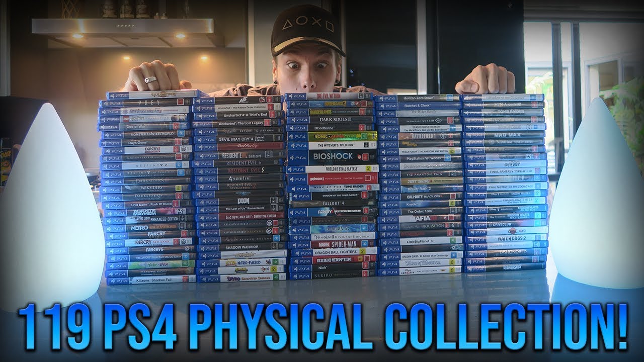 My 119 PS4 Physical Game Collection!
