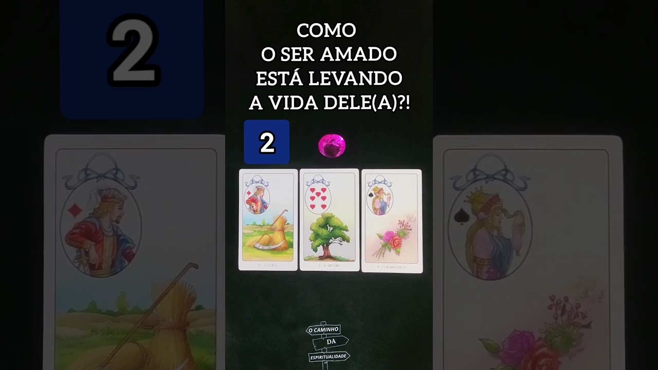 COMO O SER AMADO EST&Aacute; LEVANDO A VIDA ATUALMENTE?! #tarotonline #tarot #shorttarot