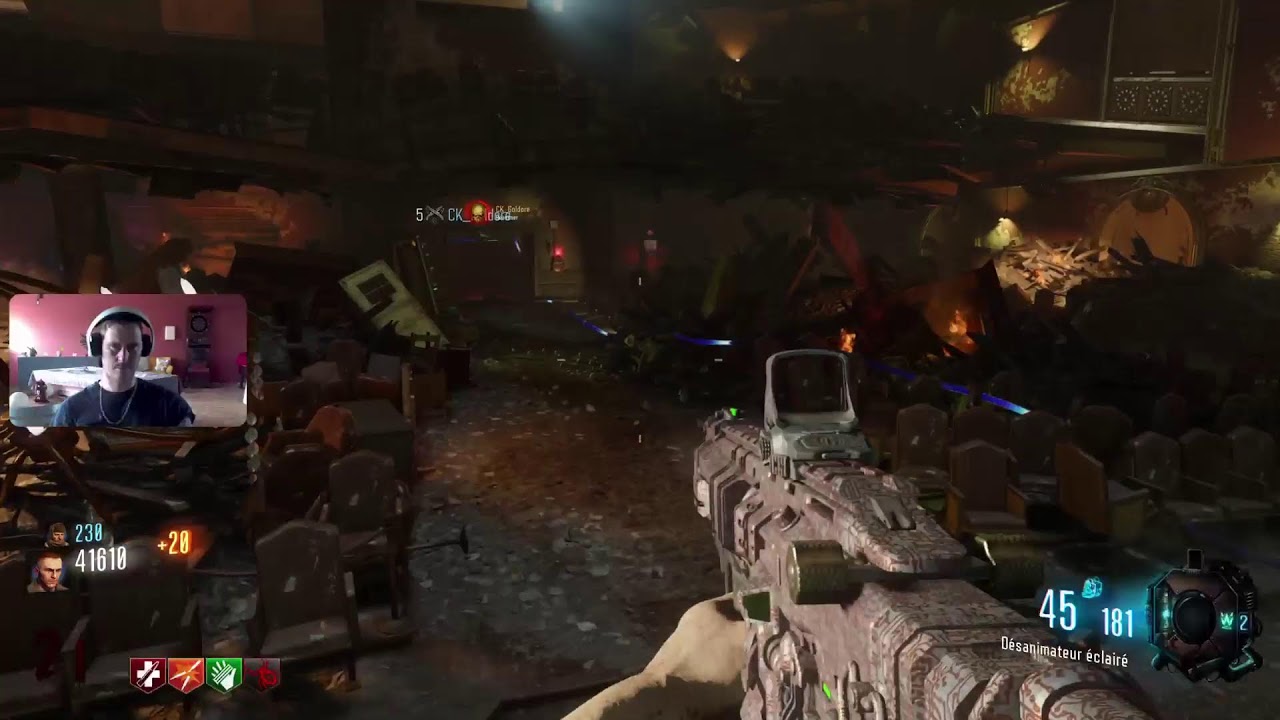 Bo3 zombie sur kino en duo