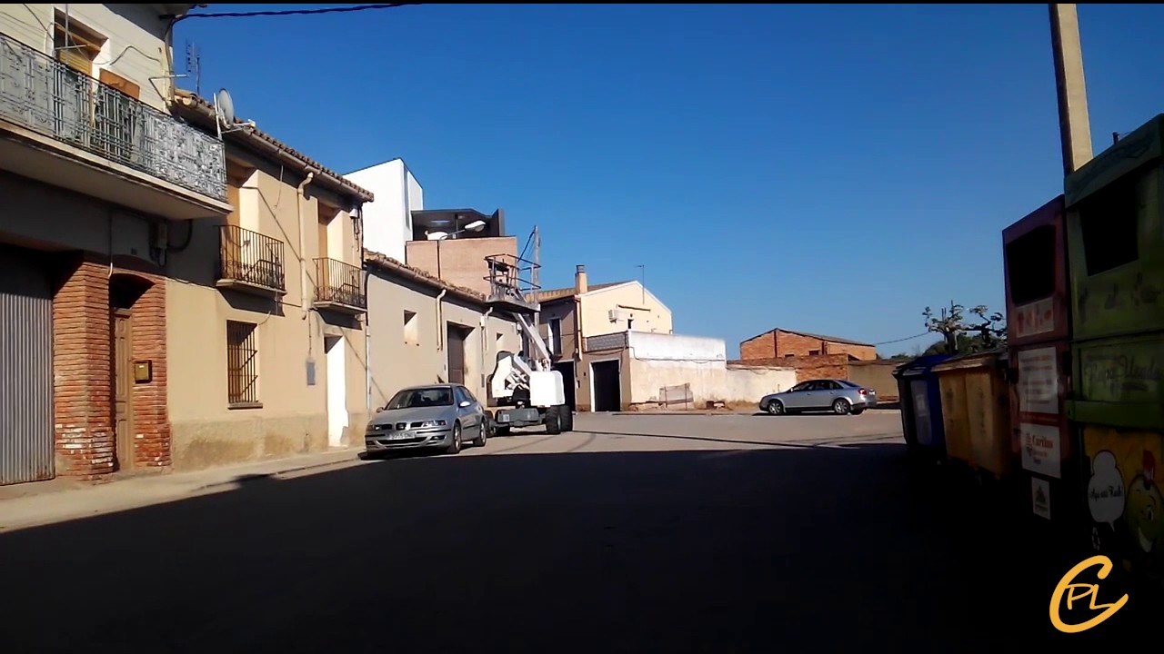 Un paseo por Tardienta en bicicleta