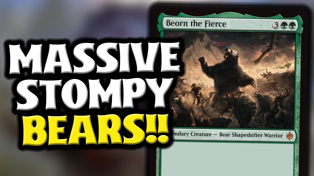 ПРЕВРАЩАЕМ ВСЁ В МЕДВЕДЕЙ | Обзор колоды Beorn the Fierce | MTG Commander