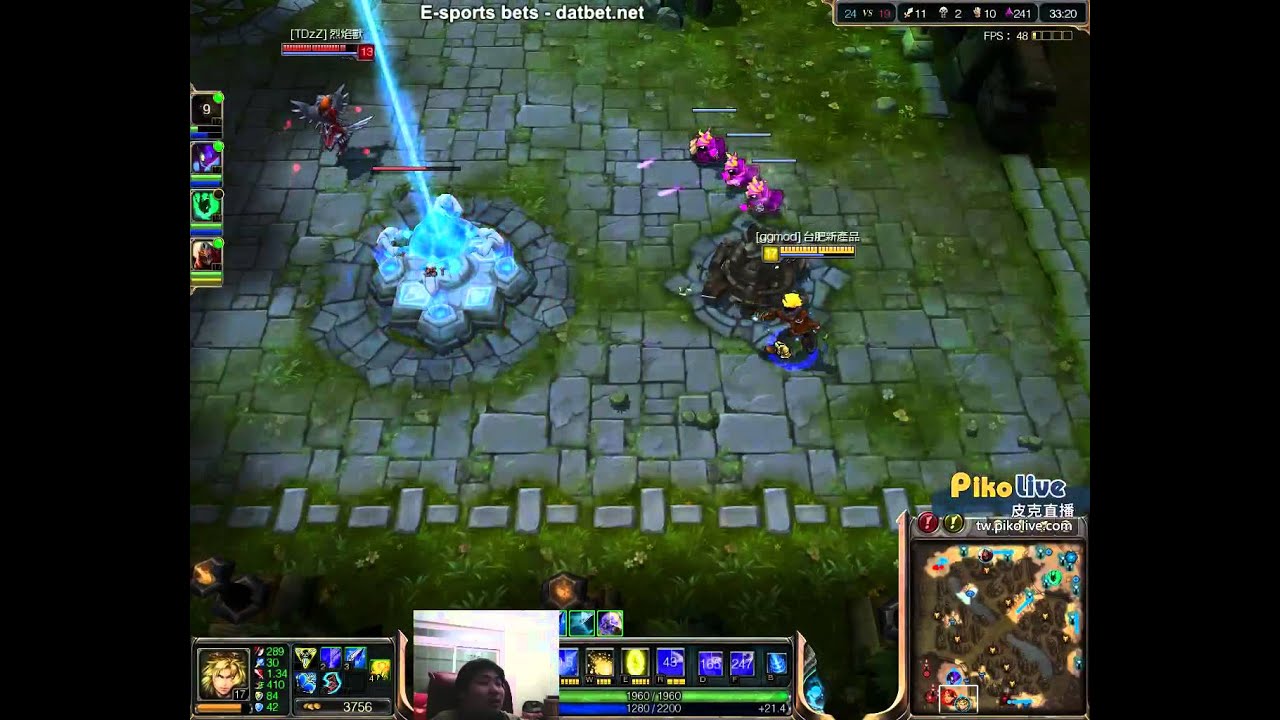 【注意音量】統神 伊澤瑞爾 Penta Kill 2014/02/02