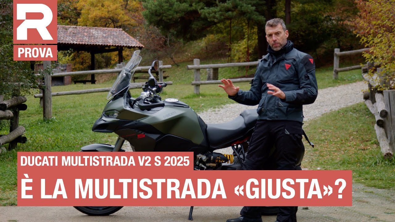 DUCATI MULTISTRADA V2 S Travel -  prova - in sella alla piccola Multi che sorprende in tutto.
