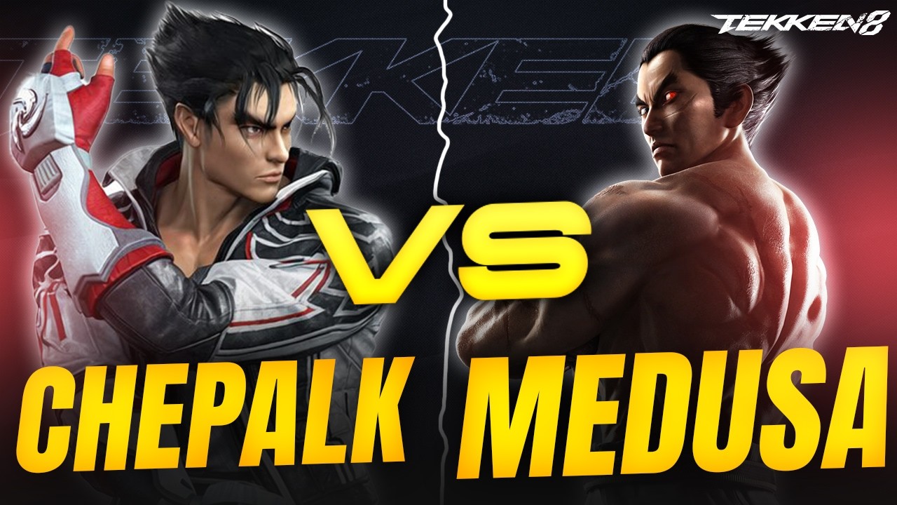 T8 Season 2 ▰ Chepalk (Jin) VS Planted Medusa (Kazuya) ▰【Tekken 8 High Level Gameplay】