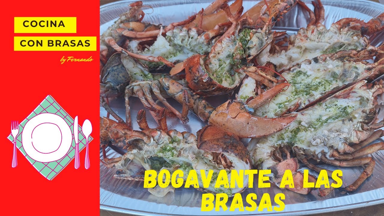 Bogavante a las brasas