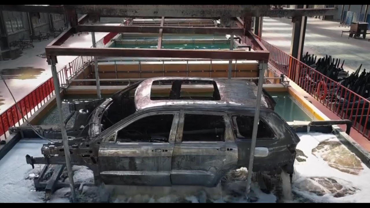 Эпическая реставрация Jeep Grand Cherokee | Полная переделка и перекраска в красный цвет