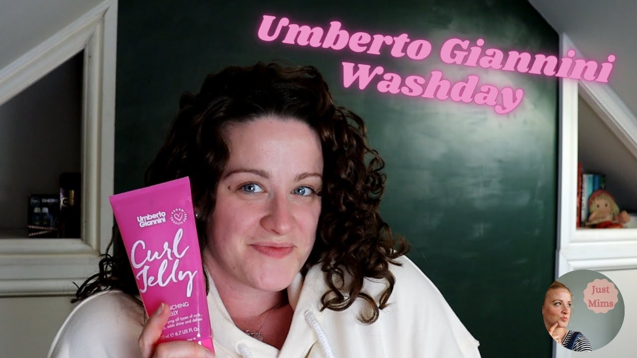 Umberto Giannini CURL REPAIR + CURL JELLY | Full Washday | 2c 3a Waves and Curls