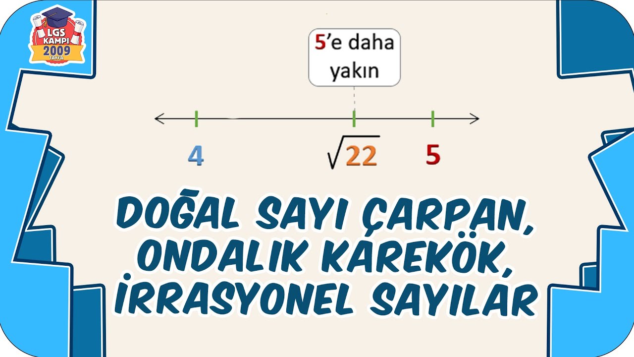 Ondalık Karekök ve İrrasyonel Sayılar 📘 8.Sınıf Matematik #2023LGS