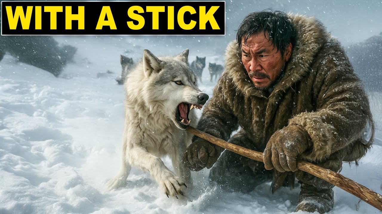 How Inuit Hunt Arctic Wolves for Family Dinner