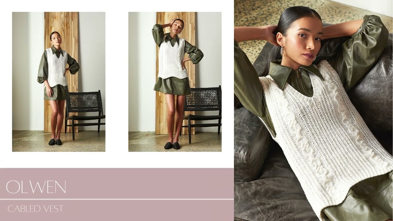 Elevated Essentials - a pattern collection for patterns to knit using Universal Yarn Deluxe Worsted