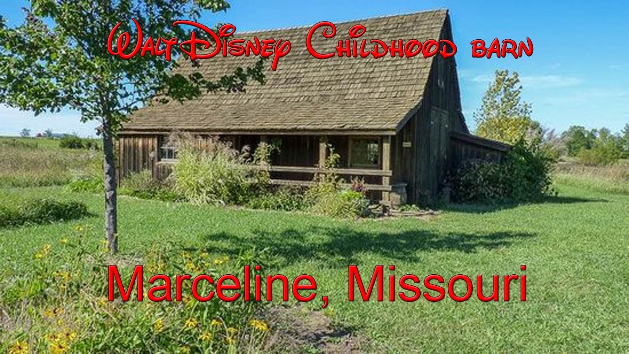 Walt Disney Childhood barn. Marceline Missouri